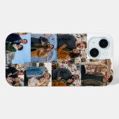 オーダーメイドフォトコラージュ 6枚の写真入りスマホケース Case-Mate iPhoneケース (裏面 (横))