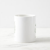 オーダーメイドフラワーのイースターバニー コーヒーマグカップ (中央)