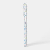 オーダーメイドフラワーモノグラムフォンケース iPhone 16ケース (左側面)