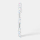 オーダーメイドフラワーモノグラムフォンケース iPhone 16ケース (右側面)