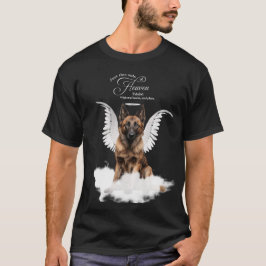 オーダーメイドベルジアン・タービュレン犬のメモリアル Tシャツ