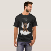 オーダーメイドベルジアン・タービュレン犬のメモリアル Tシャツ (正面フル)