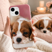 オーダーメイドペットの写真と名前入りカスタマイズ Case-Mate iPhoneケース