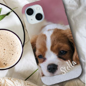 オーダーメイドペットの写真と名前入りカスタマイズ Case-Mate iPhoneケース