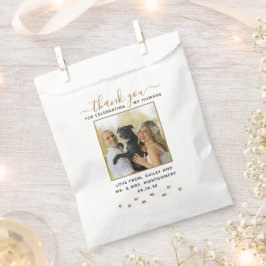 オーダーメイドペットの結婚式フォト フェイバーバッグ