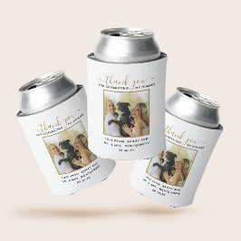 オーダーメイドペットの結婚式フォト 缶クーラー