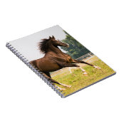 オーダーメイドペットの馬の写真カスタム絵画 ノートブック (右側)
