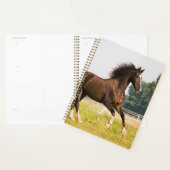 オーダーメイドペットの馬の写真カスタム絵画 プランナー手帳 (ディスプレー)