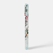 オーダーメイドミクストメディアの野の花スマホケース iPhone 15ケース (左側面)