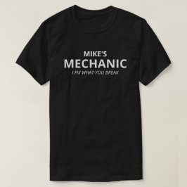 オーダーメイドメカニック メンズ ギフト Tシャツ