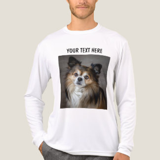 オーダーメイド両面写真+テキスト トライブレンドTシャツ