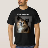 オーダーメイド両面写真&テキスト Tシャツ (正面)