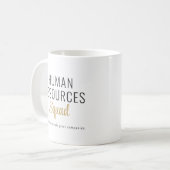 オーダーメイド人事部オリジナルコーヒーマグ コーヒーマグカップ (正面左)