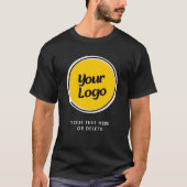 オーダーメイド企業ロゴ | カスタムビジネスギフト Tシャツ (正面)