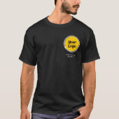 オーダーメイド企業ロゴ | カスタムビジネスギフト Tシャツ (正面)