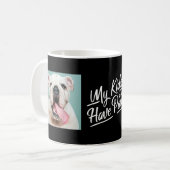 オーダーメイド写真入りDog Loversグッズ コーヒーマグカップ (正面左)