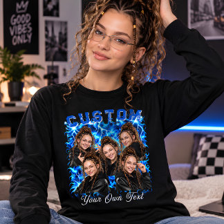 オーダーメイド写真海賊版 トライブレンドTシャツ