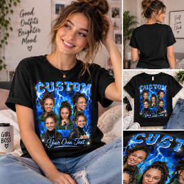 オーダーメイド写真海賊版Tシャツ トライブレンドTシャツ
