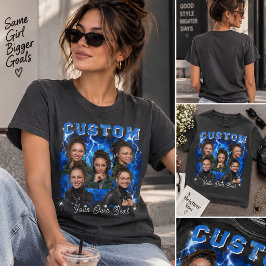 オーダーメイド写真海賊版Tシャツ Tシャツ