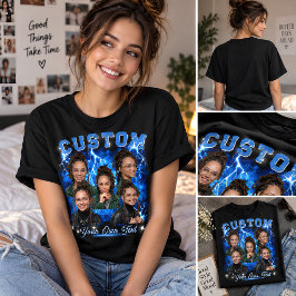 オーダーメイド写真海賊版Tシャツ Tシャツ