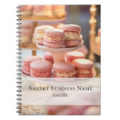 オーダーメイド写真 ソーシャルメディアQRコード付きパン屋ノート ノートブック (正面)
