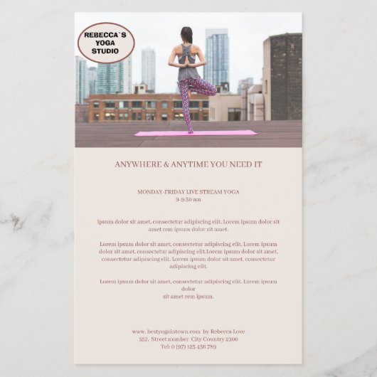 オーダーメイド写真 チラシ (正面)