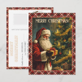 オーダーメイド写真 ヴィンテージ クリスマス サンタ クラシック