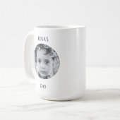 オーダーメイド写真&名前入りコーヒーマグカップ コーヒーマグカップ (正面左)