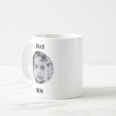 オーダーメイド写真&名前入りコーヒーマグカップ コーヒーマグカップ (正面左)