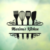 オーダーメイド分割キッチンモノグラム ウィンドウサイン (シート3)