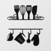 オーダーメイド分割焼き文字ロゴ ウィンドウサイン (シート)