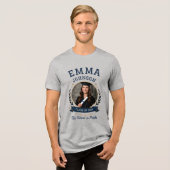 オーダーメイド卒業記念フォトTシャツ | トライブレンドTシャツ (正面全面)