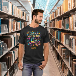 オーダーメイド司書ギフト Tシャツ