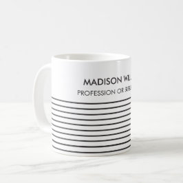 オーダーメイド名入れシンプルマグカップ コーヒーマグカップ