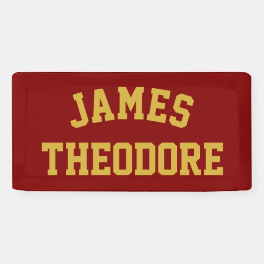 オーダーメイド名前ウォールアート 個性的なベビーボーイの寝室 横断幕 (横)