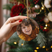 オーダーメイド子供サンタの精霊 クリスマスツリー セラミックオーナメント