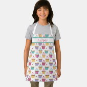 オーダーメイド子供用カップケーキエプロン エプロン (インサイチュ)