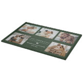 オーダーメイド家族写真コラージュ カッティングボード (角)