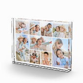 オーダーメイド家族写真コラージュ フォトブロック (右)