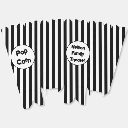 オーダーメイド家族映画館ポップコーン フェイバーボックス (見開き)