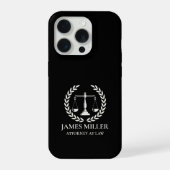 オーダーメイド弁護士フォンケース 弁護士への卒業祝いギフト iPhoneケース (裏面)