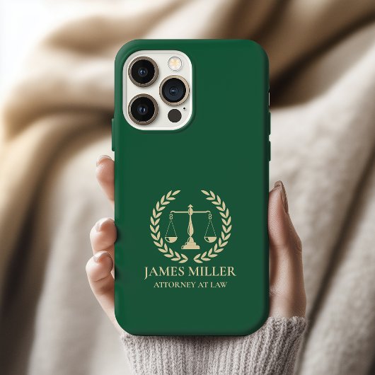 オーダーメイド弁護士フォンケース、法律家感謝ギフト iPhoneケース