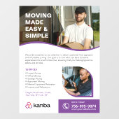 オーダーメイド引越しサービス ウィンドウサイン (シート)