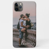オーダーメイド恋人写真入りシンプルな愛の引用 Case-Mate iPhoneケース (裏面)
