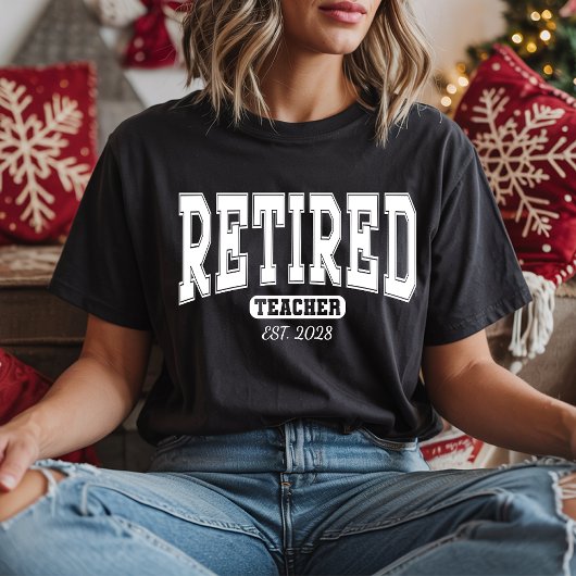 オーダーメイド教師退職記念Tシャツ、引退記念Tシャツ Tシャツ