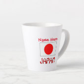 オーダーメイド日本旗遺産スモール カフェラテマグ (右アングル)