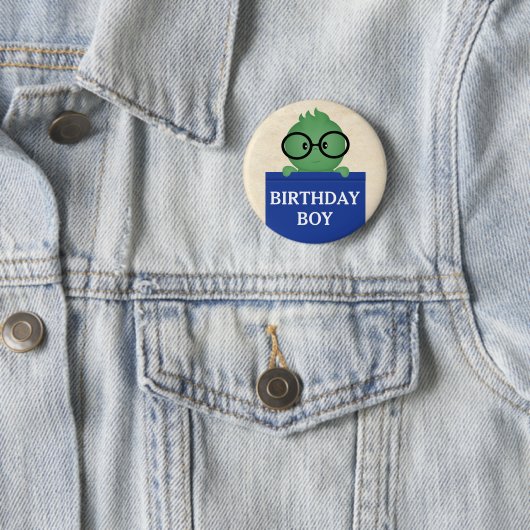 オーダーメイド本虫 誕生日の男の子 缶バッジ (インサイチュ)
