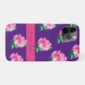 オーダーメイド水彩花柄 Case-Mate iPhoneケース iPhone 11 Proケース (裏面(横))