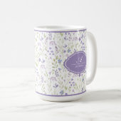 オーダーメイド水彩野の花マグカップ コーヒーマグカップ (正面右)