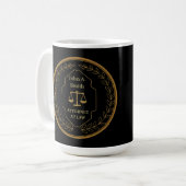 オーダーメイド法律事務所 コーヒーマグカップ (正面左)